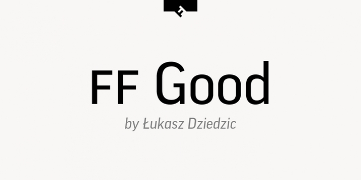 FF Good font preview