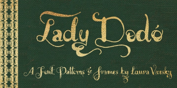 Lady Dodo font preview