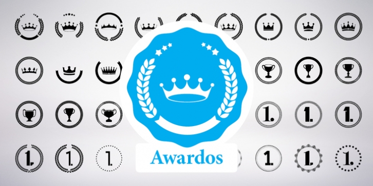Awardos font preview
