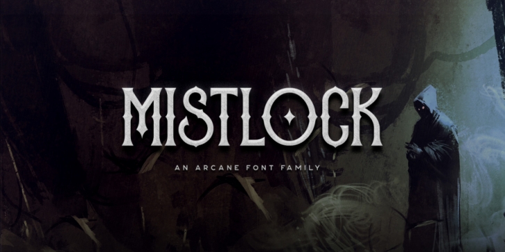 Mistlock font preview