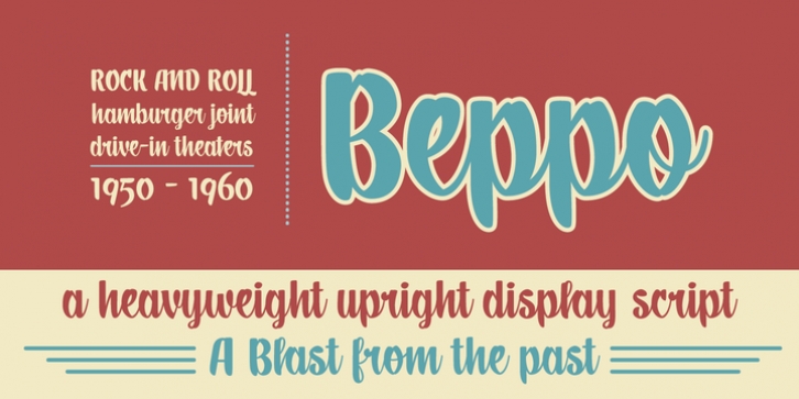 Beppo font preview