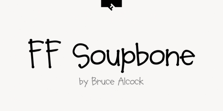 FF Soupbone font preview
