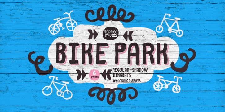 Bike Park font preview