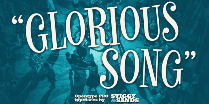 Glorious Song font preview