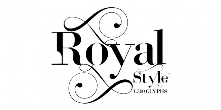 Royal Style font preview