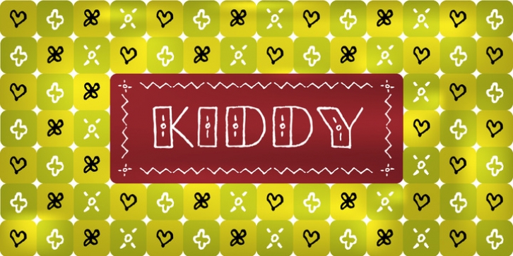 Kiddy font preview