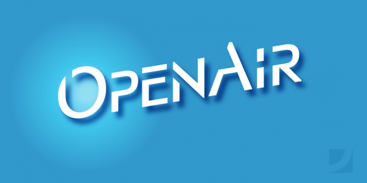 OpenAir font preview