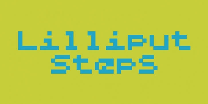 Lilliput Steps font preview
