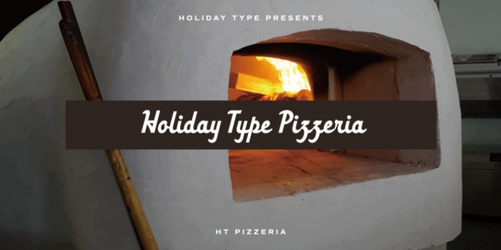 HT Pizzeria font preview
