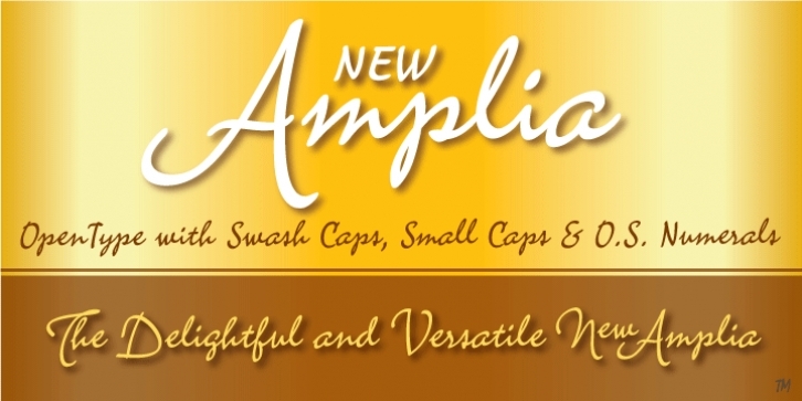 New Amplia font preview