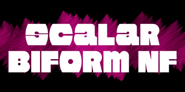 Scalar Biform NF font preview
