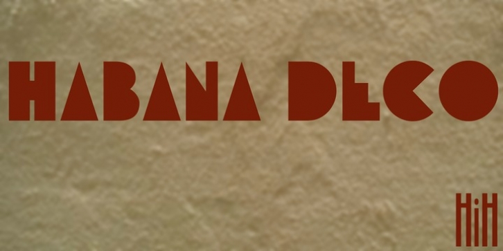 Habana Deco ML font preview