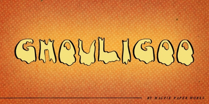 Ghouligoo font preview