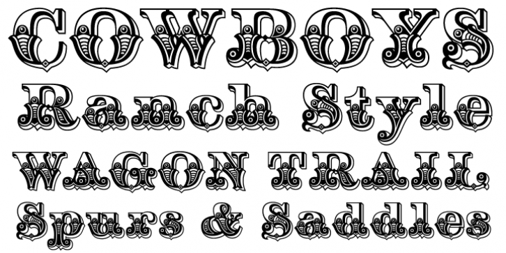 Hickory font preview