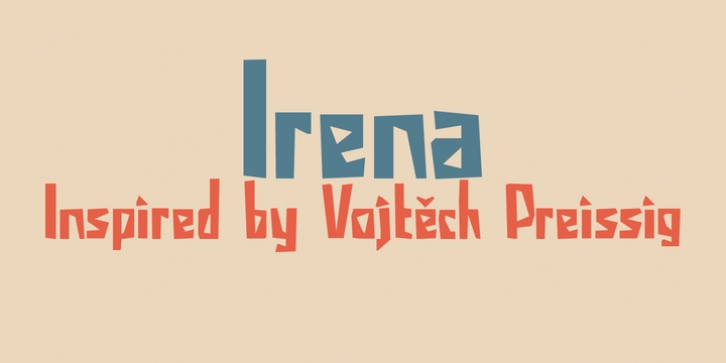 Irena font preview