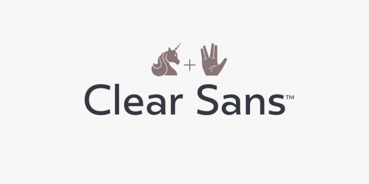 Clear Sans font preview