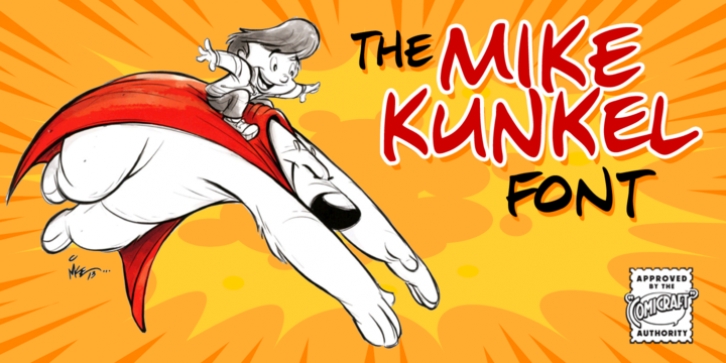 Mike Kunkel font preview