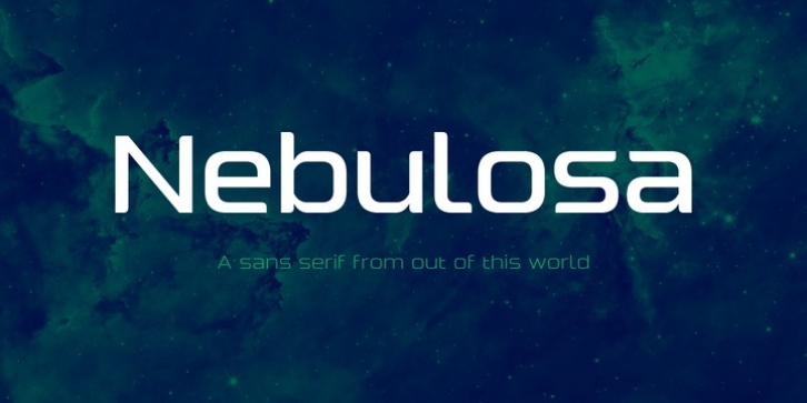 Nebulosa font preview