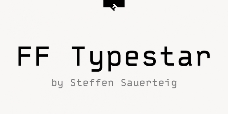 FF Typestar OCR font preview