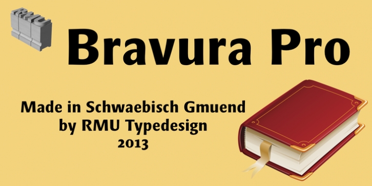Bravura Pro font preview