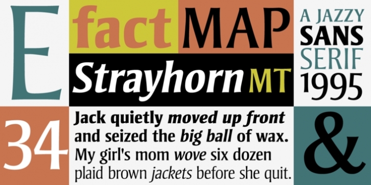 Strayhorn font preview