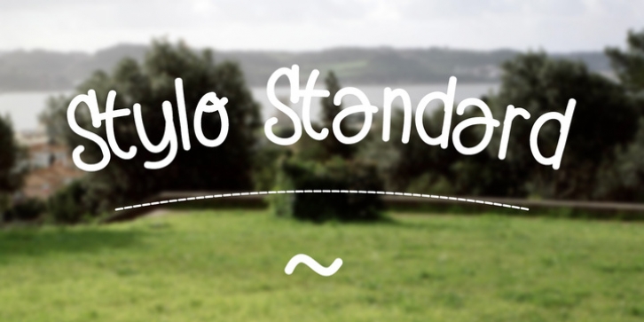 Stylo Standard font preview