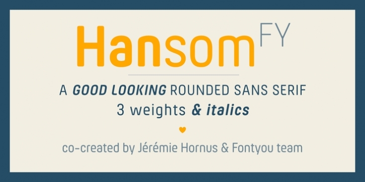 Hansom FY font preview