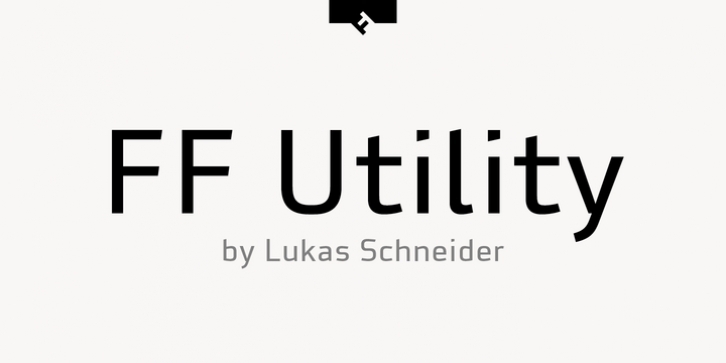 FF Utility Pro font preview