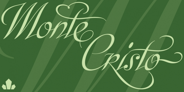 Monte Cristo font preview