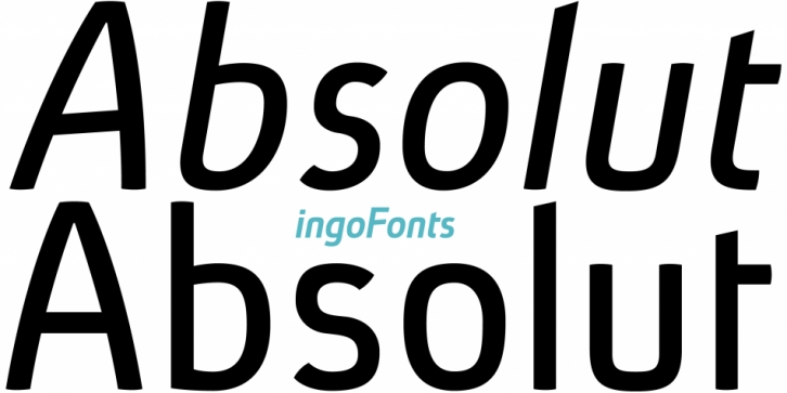 Absolut Pro font preview