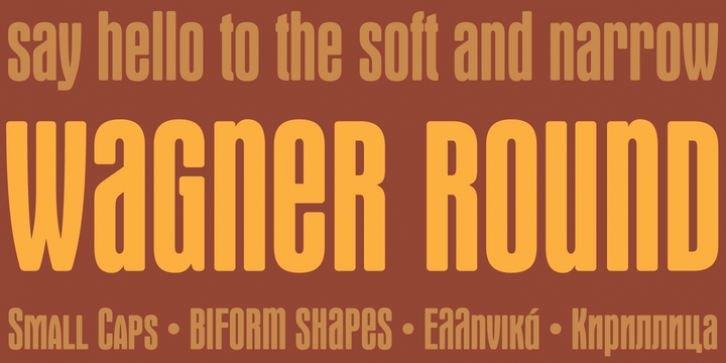Wagner Round font preview