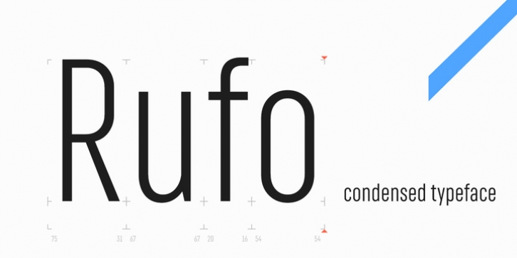 RF Rufo font preview