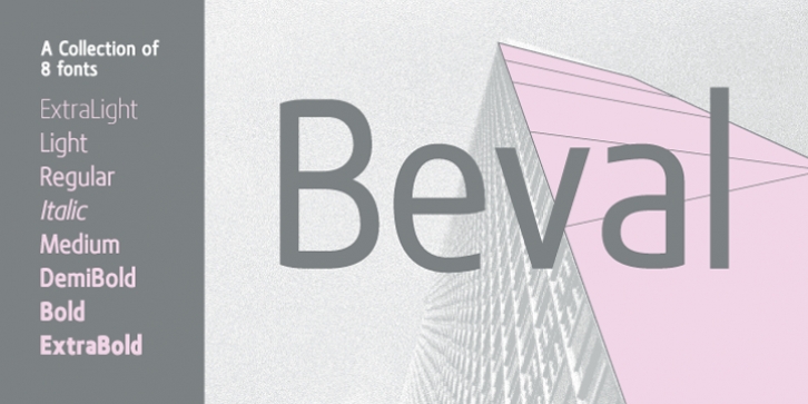 Beval font preview