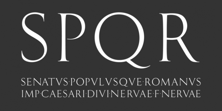 FS Rome font preview