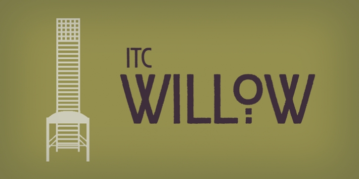 ITC Willow font preview