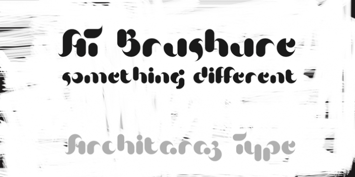AT Brushure font preview