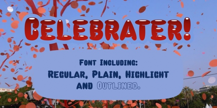 Celebrater font preview