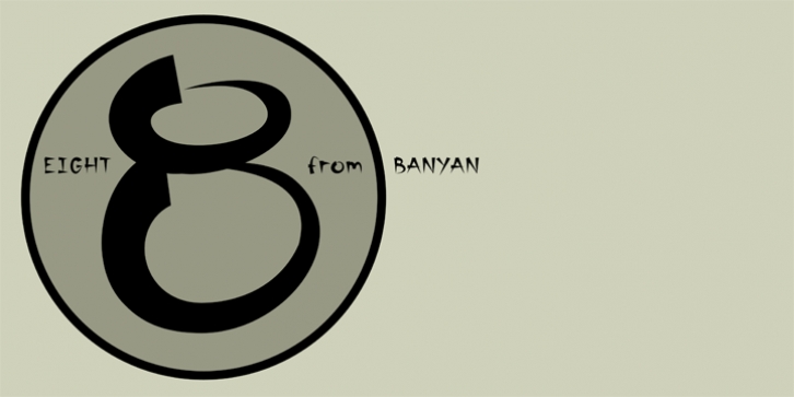 Banyan font preview