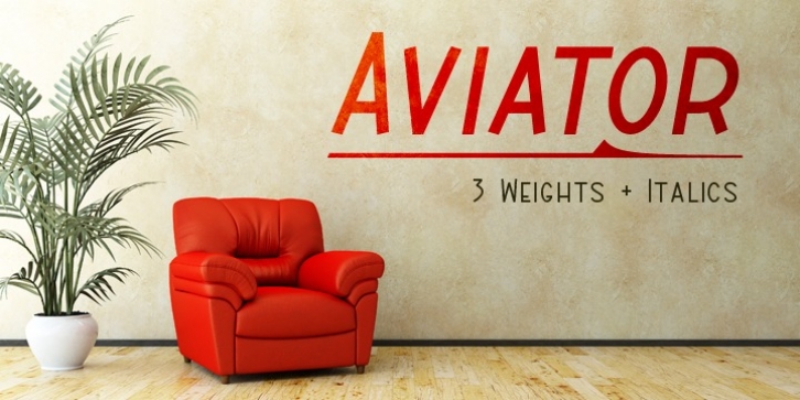 ABTS Aviator font preview