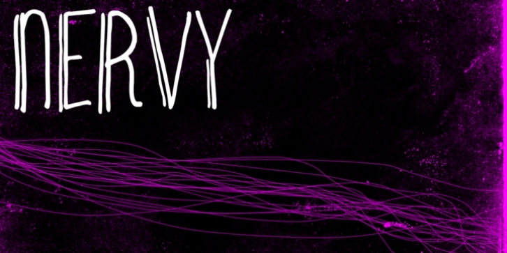 Nervy font preview
