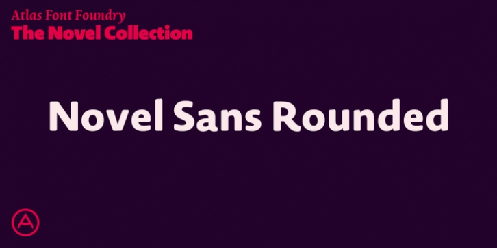 Novel Sans Rounded Pro font preview