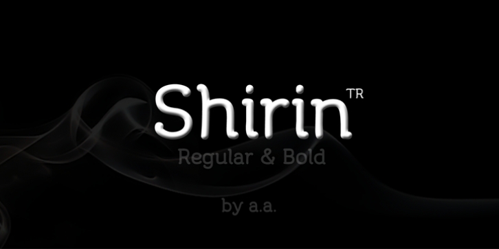 Shirin font preview