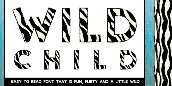 Wild Child font preview