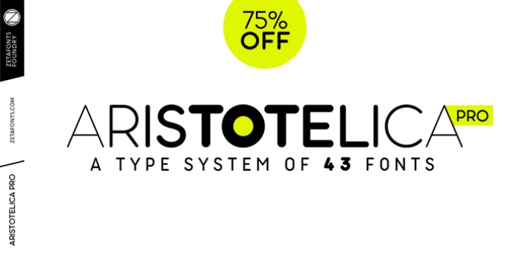 Aristotelica Pro font preview