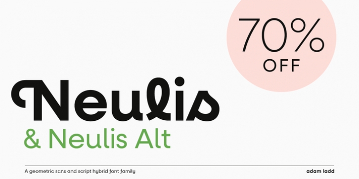 Neulis font preview