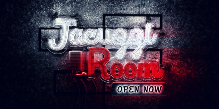 Jacuzzi Room font preview