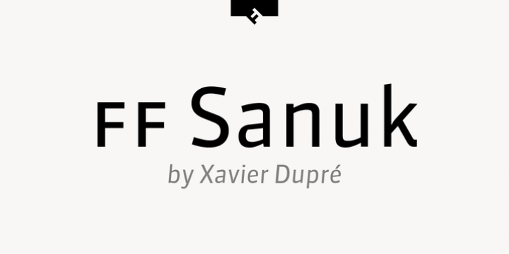 FF Sanuk font preview