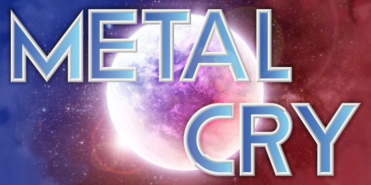 Metal Cry font preview