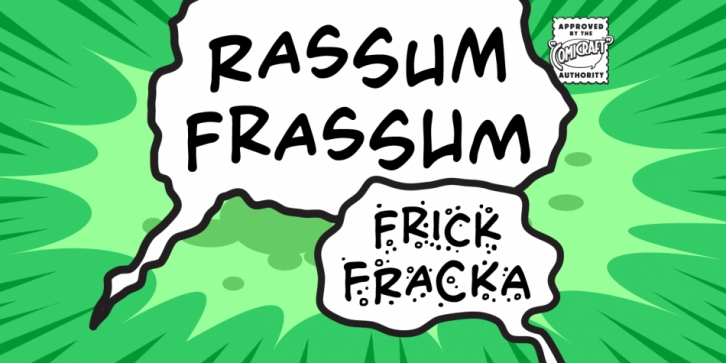 Rassum Frassum font preview