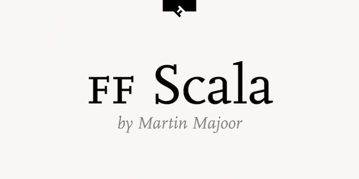 FF Scala font preview